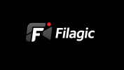 Filagic logo med videokameraikon